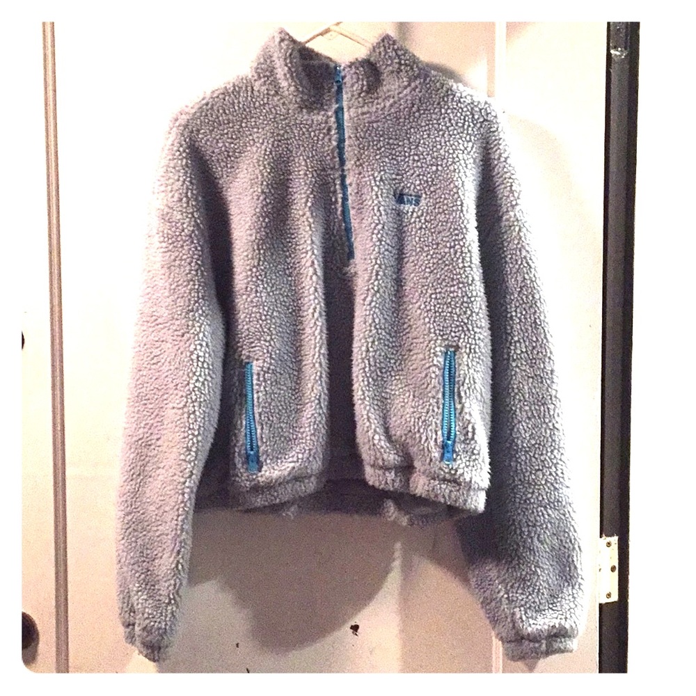 Grey-Blue Vans pullover size small